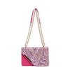 Trendsetting Single Shoulder Small Square Handbag In Black Green Magenta Blue For Fashionable Women