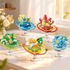Keeppley Pokmon Cartoon Eevee Family Planet Series Puzzle Toy Splicing Model Desktop Ornament Collection Gift