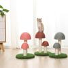 Mushroom post for scratching Sisal Cat Scratcher Domestic Cats Toy Gifts