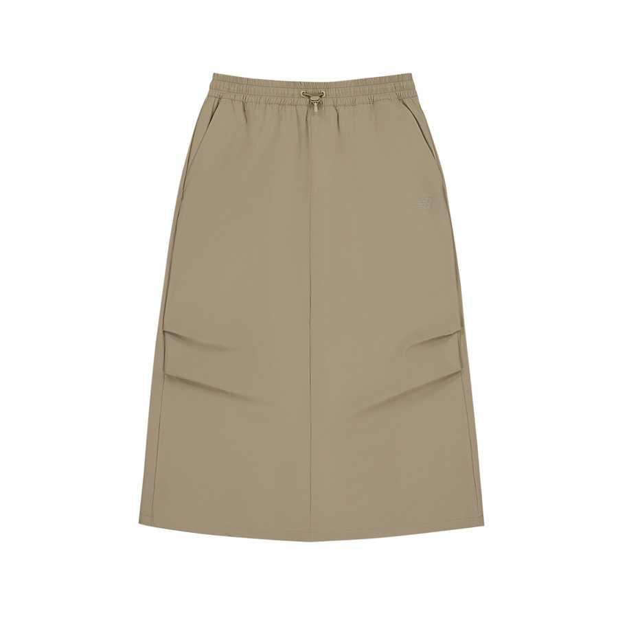 New Balance Casual Long Skirt Women s Yellow NWF25192-LB S