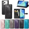 PU Leather Wallet with Card Holder Phone Case Purse Stand Cover for Apple IPhone 17 Air 16E 15 14 Plus 13 12 11 Pro Max X XR XS