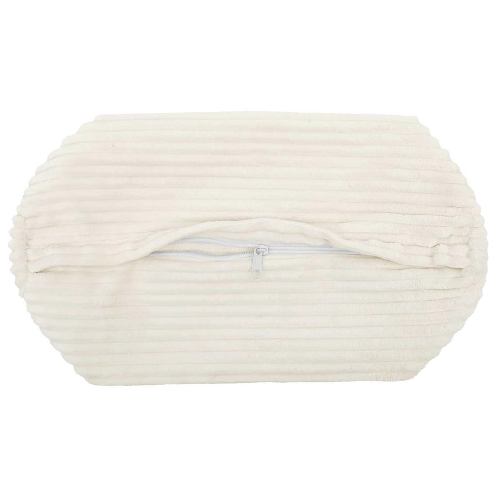 Pillow Cover 2 pcs HEERLEN Cream Ø 15 x 40 cm Cord