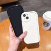 Funda de silicona suave con diseño de ondas rizadas ovaladas transparentes para iPhone 16, 15, 14, 13, 12, 11 Pro Max, XR, X, XS, SE, 7, 8 y 15 Plus