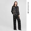ELLASSAY Women's Acetate Bamboo Print Pants