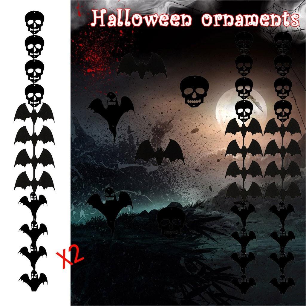 Halloween Bats Bar Family Party Festive Atmosphere Pendant Decoration