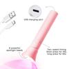 Tragbare Handheld Uv Led Taschenlampe Nagellampe 6 Led-Perlen Schnelltrocknend USB Nageltrockner 18W Maschine Nagelgel Trocken Nail Art Werkzeug