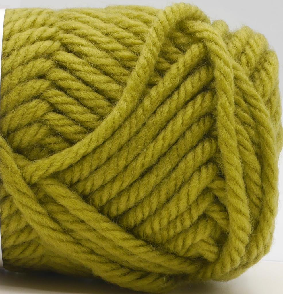 Hamanaka Acrylic Extra Color Approximately Pack of 3307 Set Yarn, Jambony, Thick, 12, Green, 50g, 30m, 5,