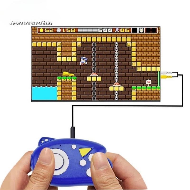 Data Frog-8-bit Retro Mini Console, 89 Integrated Classic Games, Compatible with TV Output, Making It The Best Gift for Children