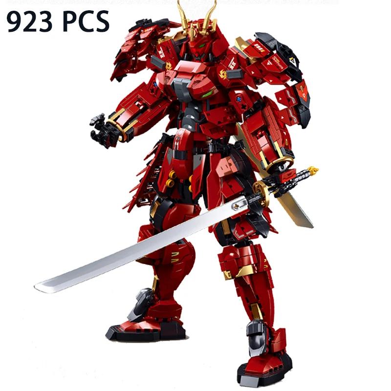 Mech Robot Model Building Blocks Toy Set Creativity Movies Action Figure Warrior DIY Assemble Bricks Toys for Children Gifts