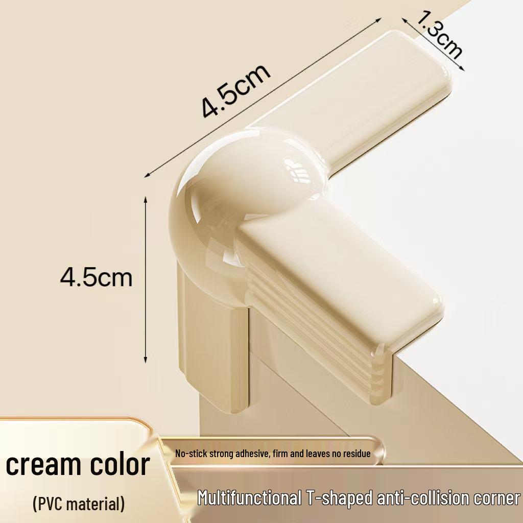 Teardrop-Shaped Transparent Silicone Corner Protectors for Furniture - Child Safety Soft Edge PVC Guards