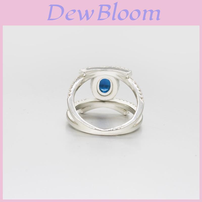 Cute European And American Style Oval Ring With Micro-inlaid Zircon Hot Selling New Fashion Ring