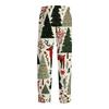 Men's Christmas Print Sleep Pants for Casual at Home