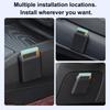Card Pocket for Vehicle Adhesive Interior Receipt Organization Slot Registration Card Holder for Cars Sedans SUVs Trucks Pickups