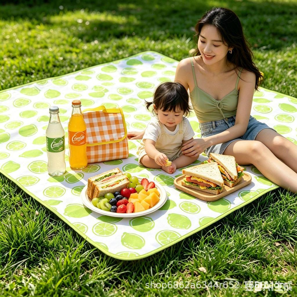 1.5m Non-woven Picnic Blanket: Versatile Grass, Tent, and Campsite Mat