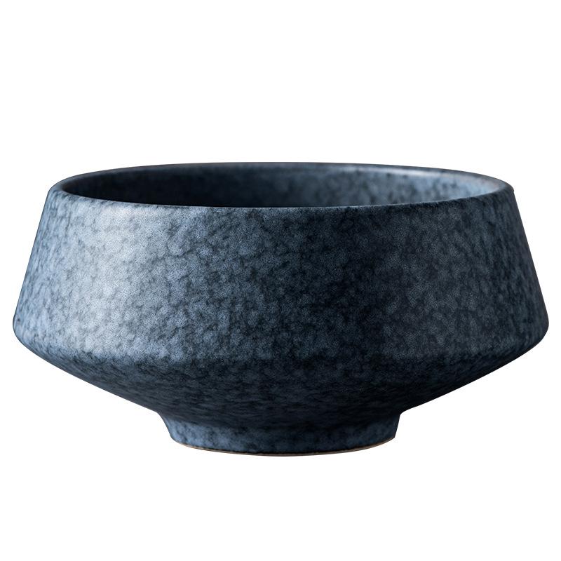 Nordic Grey Ceramic Bowl Set: Rice, Salad, Noodle, Soup, Dessert, Vase.