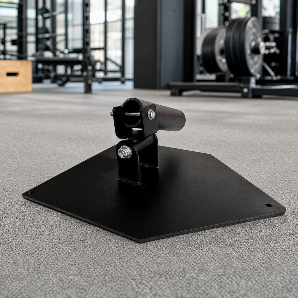 Landmine Barbell Attachment Non-Slip with Base Plate