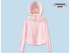 UPF50+ Kids Sun Protection Hooded Summer Jacket - Lightweight, Breathable, Anti-UV, Ice Silk Fabric
