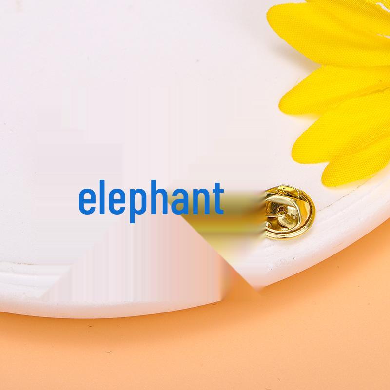 Colorful Floral Brooch - Daisy, Peony & Sunflower Drip Oil Alloy Badge