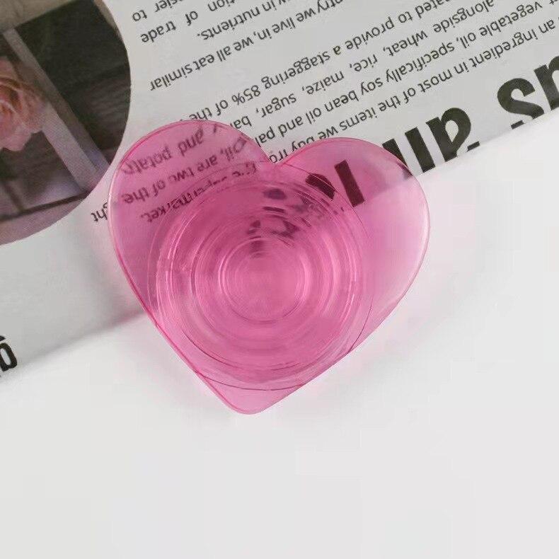 Ins Niedlicher Liebesherz Faltbarer Handyhalter Für iPhone 11 12 13 Pro MAX Mini X XS XR SE 2020 6 6S 7 8 Plus Griff Bonbonfarben Halterung