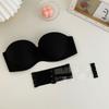 Sexy stroppeløse bh for kvinner Trådløs bralette mykt kvinneundertøy Sømløse bh for damer usynlig bh med 2 stk stropper YSL