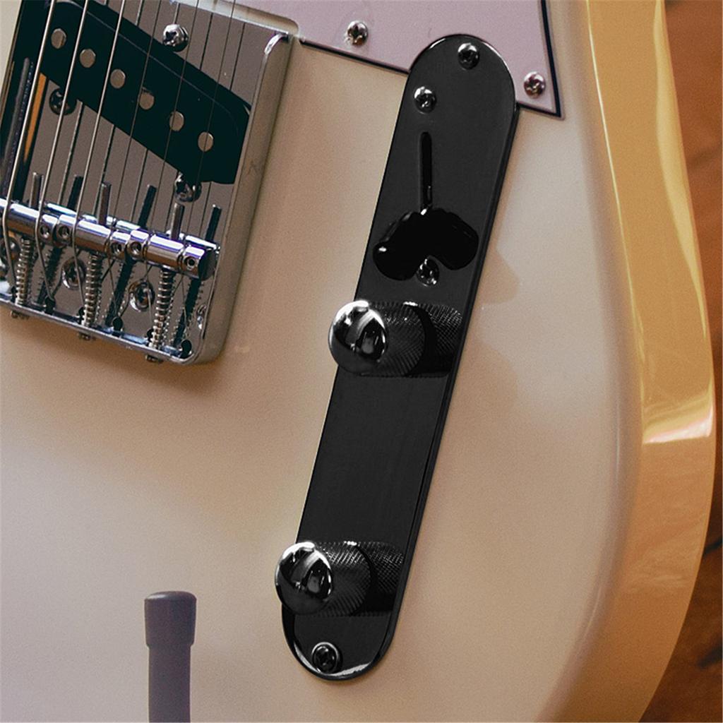 Guitar Control Plate Tele Control Plate Replacement for Electric Guitar Parts Replacement Electric Guitar Control Plate