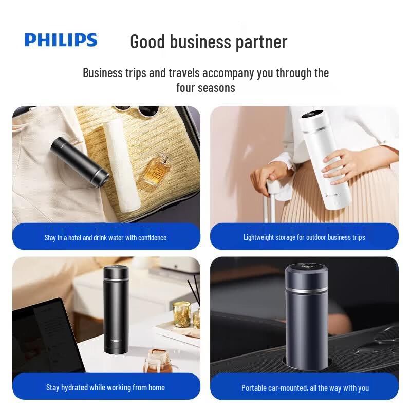 Philips Inteligentny kubek termiczny z wyświetlaczem temperatury