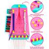 Friendship Bracelet Making Kit with 30 Strings Roped 13 Colorful Nails 30 Colorful Pegs Jewelry String DIY Arts and Crafts Toys