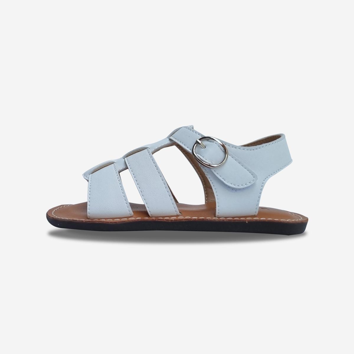 

[BABYZZAM] Unisex tony sandals white, BB373, 7000008855, Popular Korean Shoes 120