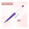 PATIKIL 20 Pcs Beadable Pens Black Ink Plastic Bead Pens Creative DIY Ballpoint Pens for Teacher Office Handmade Crafts Party Decorations Craft