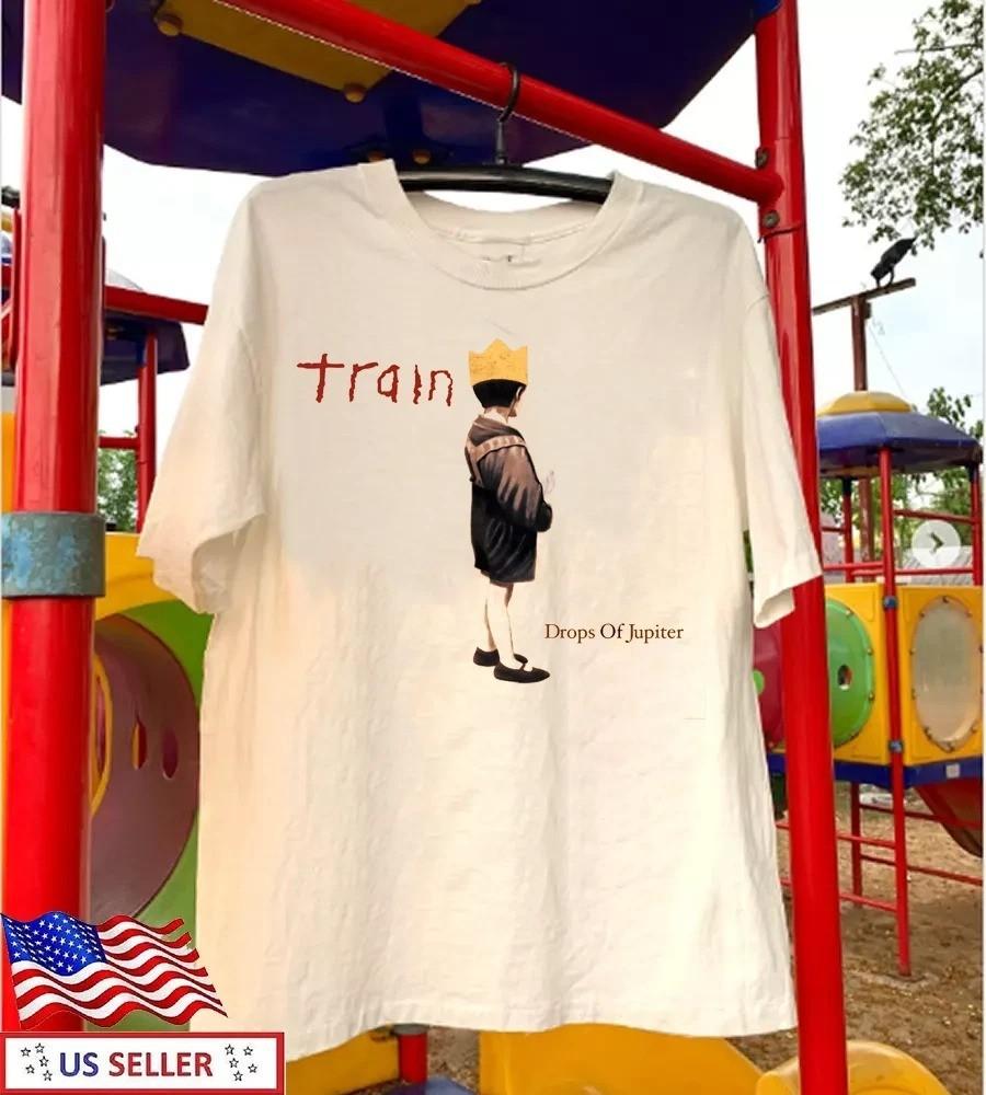 Hot Train Band Drops of Jupiter White S to 5XL Concert Shirt SG519 S разноцветный