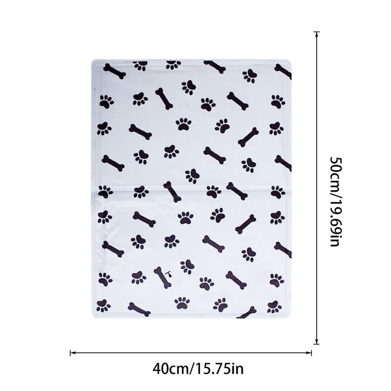 Pet Cooling Mat Chill Mat For Cats Dogs Sleeping Cushion Easy Washable Pet Activity Bed Training Pad For Sofa Floor Kennel Crate
