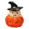 Halloween Glowing Pumpkin Figurine, Creative Tabletop Decoration Night Light, Funny Party Decor