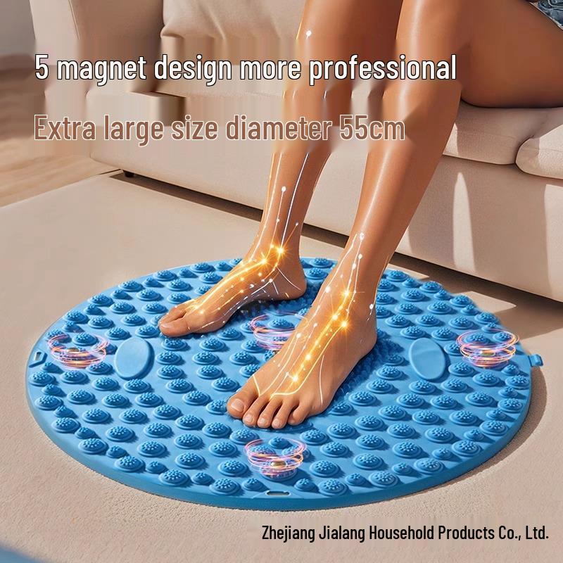Acupressure Foot Massage Pad: Soft Silicone Board for Plantar and Toe Pressure Relief