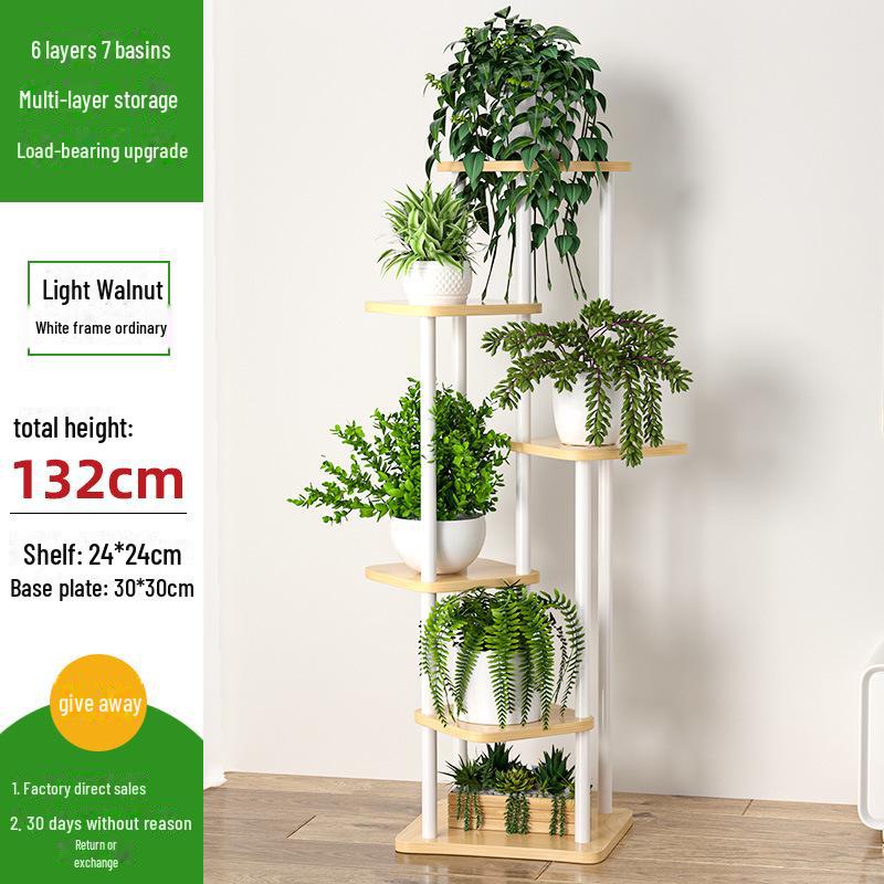 Cross-Border Multi-Layer Indoor Flower Rack for Living Room or Balcony