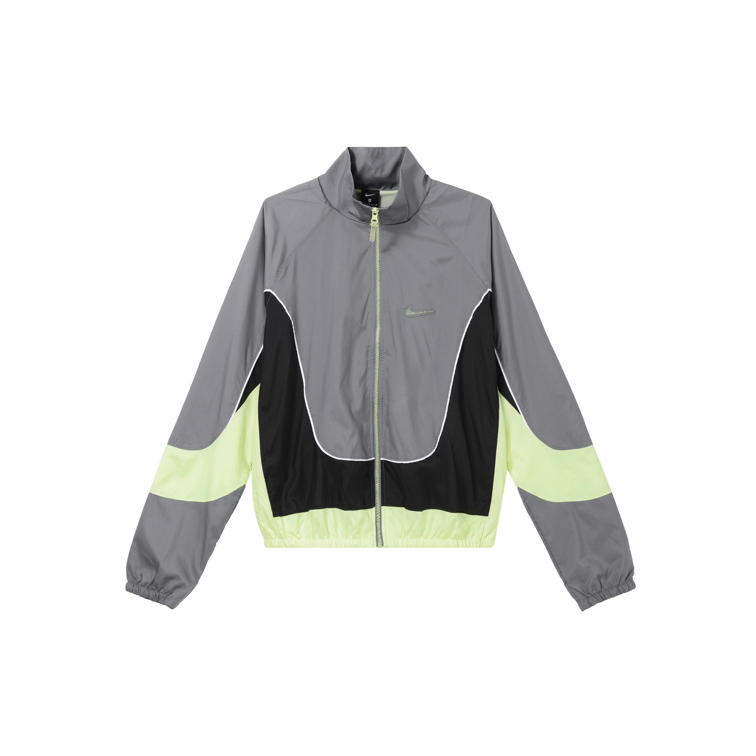 Nike Throwback Colorblock Woven Sports Basketball Stand Collar Jacket Men s CV1932-084 L