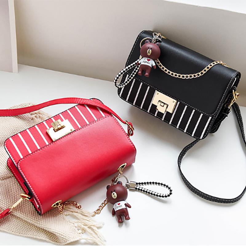 SCIONE Chain Small Bag Female Bag Student Shoulder Messenger Bag Fashion