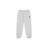 MLB Basic Series New York Mets 24FW Solid Color Casual 3D Embroidered Letter Logo Cuffed Knit Sports Pants Unisex Pants Light-Gray 3APTB0244-09MGS