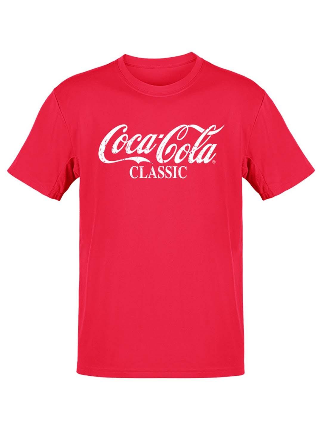 Officially Licensed Coca-Cola Classic Vintage Logo Graphic Mens T-shirt XXXXL