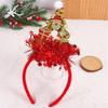 Weihnachtsdekorationen Weihnachtsbaum Haarreif mit Pailletten Party-Treffen Haarband Festival-Feier Requisiten Kopfschmuck