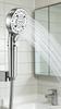 Shower Head with 9 Water Flow and Water Stop High Cleaning Removes Pore and Is Gentle On the Scalp and Saves of Accessories Settings, Water-saving