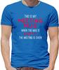 This Is My Meeting Mug - Mens T-Shirt - Funny Leaver Office Work Tea Coffee