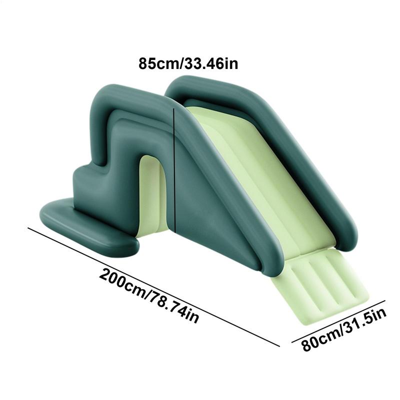 Inflatable Pool Water Slide Outdoor Toy Play Center Water Slides Inflatable Slides for Above Ground Water Play Center