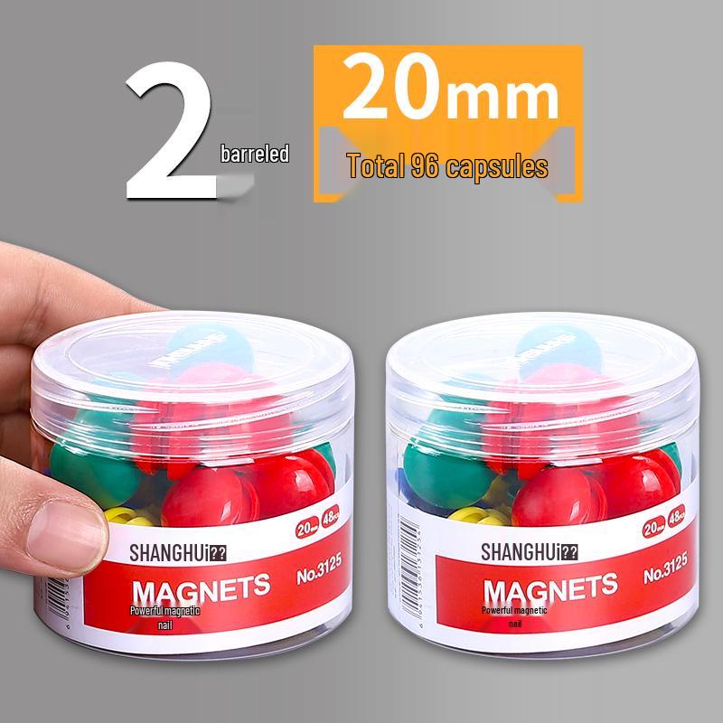 Colorful Round Magnetic Chalkboard Stickers with Strong Magnets for Whiteboards