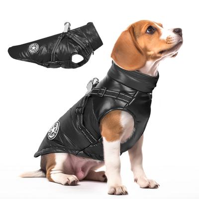 Pet Supplies Autumn and Winter Dog Clothes Waterproof Windproof Dog Cotton Coat Reflective Warm Comfortable Breathable Puppy Clothes