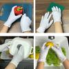 20/100PCS White Nitrile Gloves Disposable Kitchen Gloves for Household Cleaning Cooking Non-Slip Beauty Hair Salon Work Gloves