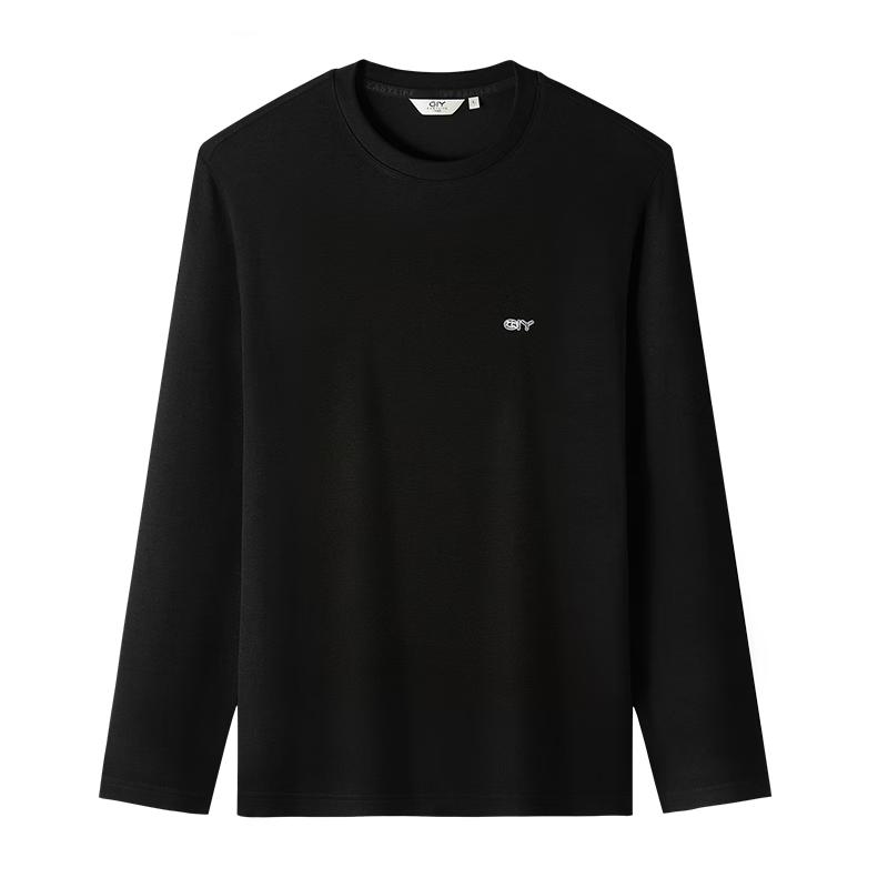 Goldlion Men s Pure Color Crew Neck Long-Sleeve Sweatshirt L