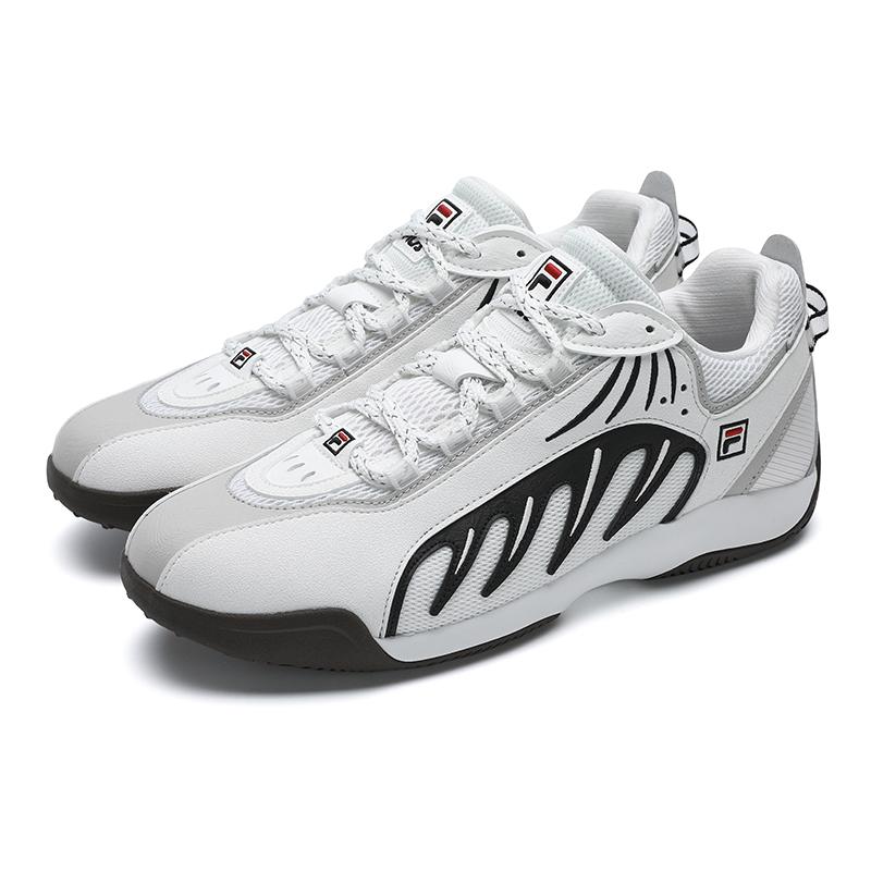 Fila ADE 2025 Retro Fashion Versatile Simple Comfortable Trendy Sports Low-Top Lifestyle Casual Shoes Men Sneaker White Gray F12M522164FBA