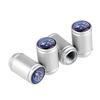 4PCS Aluminum Alloy Car Wheel Tire Valve Caps Covers Decoration For Subaru STI XV WRC WRX BRZ FORESTER IMPREZA LEGACY OUTBACK X555