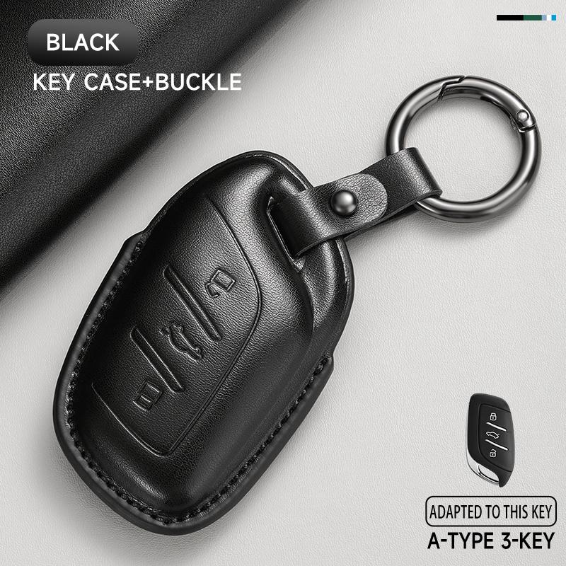

Leather Car Key Cover Case Protection Shell Keychain For MG4 MG5 MG6 Mg3 Mg7 MG ZS EV HS EHS ZX GT Roewe RX3 RX8 ERX5 RX5 I6 I5