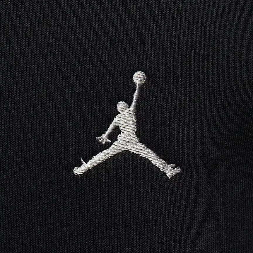 Jordan MVP Letter Pattern Fleece Crewneck Sweatshirt Men Sweatshirt Black FV7437-010